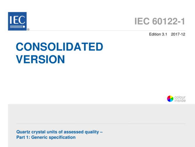 IEC 60122-1:2017 pdf download