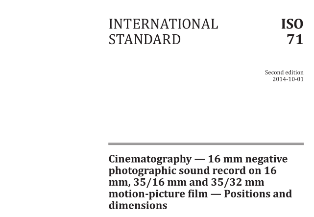 ISO 71:2014 pdf download