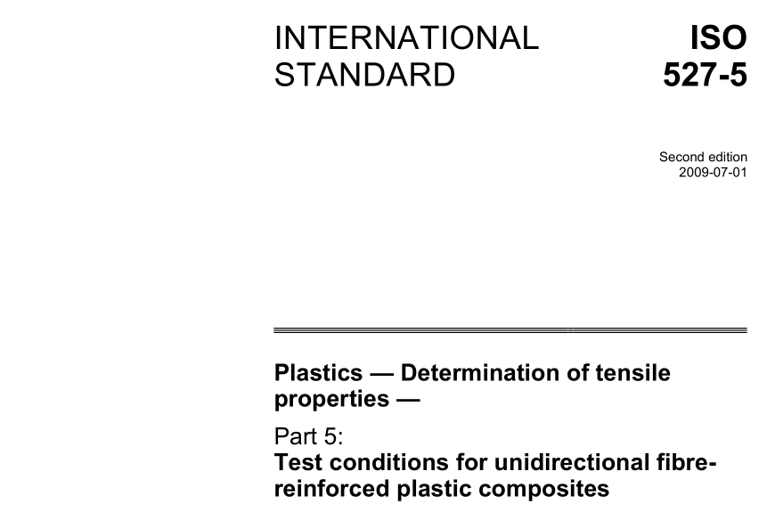 ISO 527-5:2009 pdf download