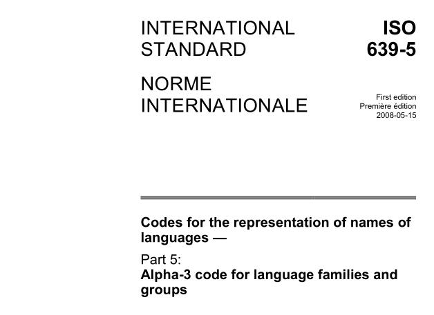 ISO 639-5:2008 pdf download