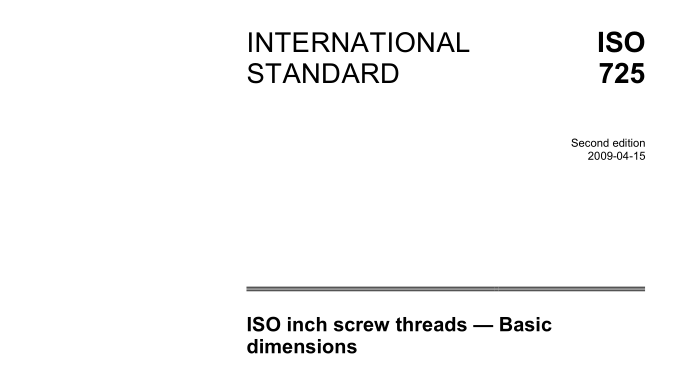 ISO 725:2009 pdf download