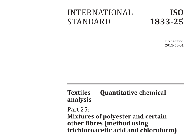 ISO 1833-25:2013 pdf download