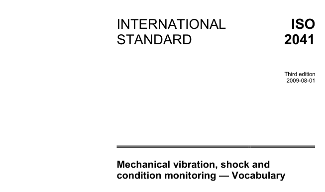 ISO 2041:2009 pdf download