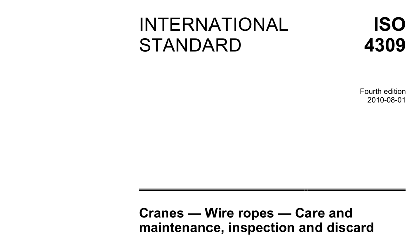 ISO 4309:2010 pdf download