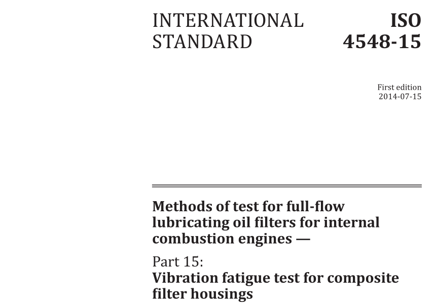 ISO 4548-15:2014 pdf download