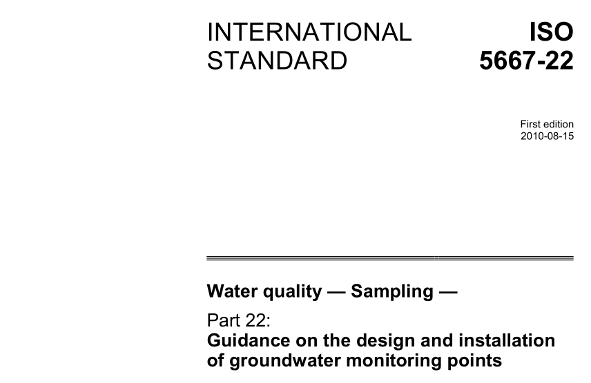 ISO 5667-22:2010 pdf download