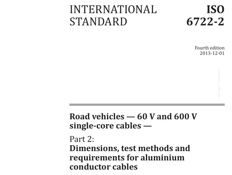ISO 6722-2:2013 pdf download