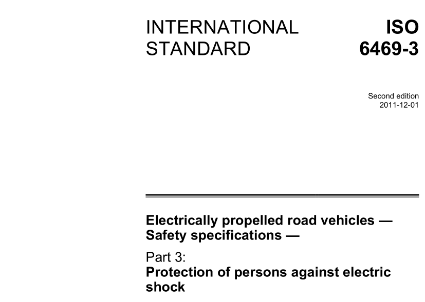 ISO 6469-3:2011 pdf download