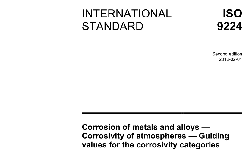 ISO 9224:2012 pdf download
