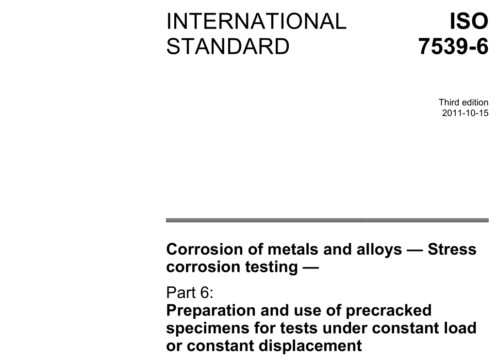 ISO 7539-6:2011 pdf download
