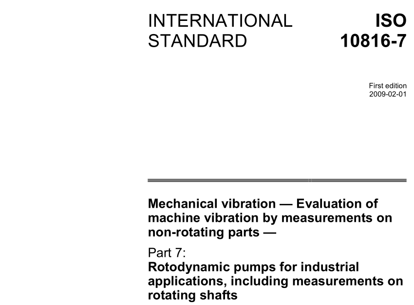 ISO 10816-7:2009 pdf download