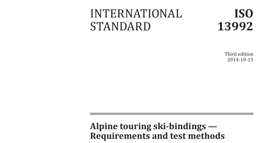 ISO 13992:2014 pdf download