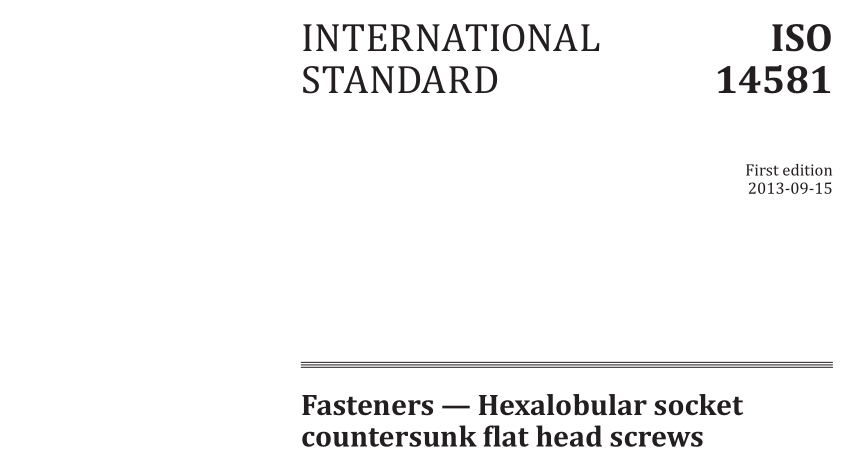 ISO 14581:2013 pdf download