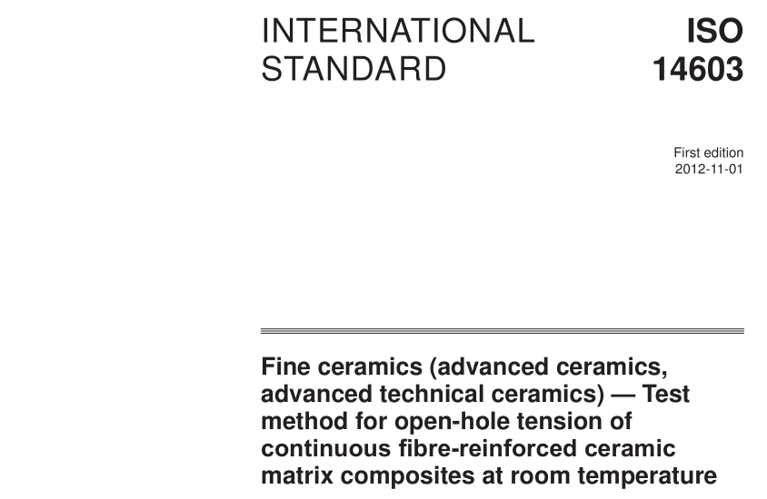ISO 14603:2012 pdf download