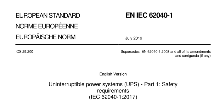 EN IEC 62040-1:2019 pdf download