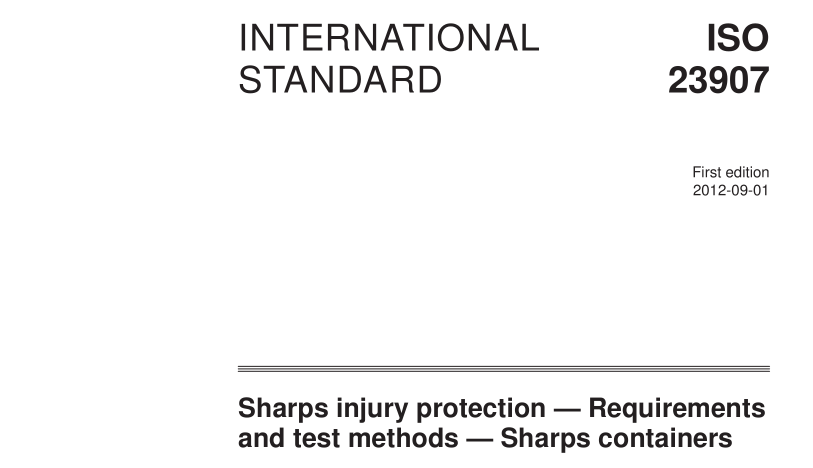 ISO 23907:2012 pdf download