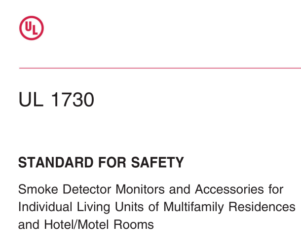 UL 1730:2017 pdf download