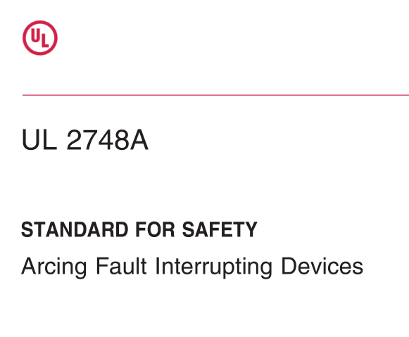 UL 2748A:2017 pdf download