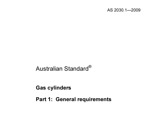 AS 2030.1:2009 pdf download