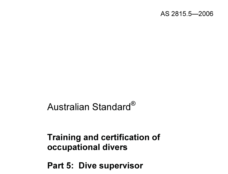 AS 2815.5:2006 pdf download