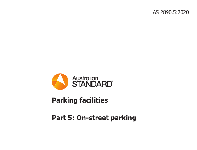 AS 2890.5:2020 pdf download