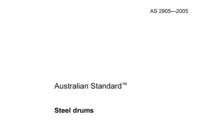AS 2905:2005 pdf download