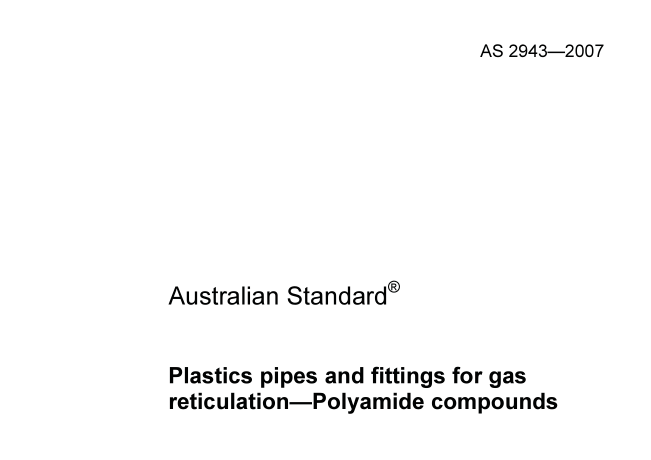 AS 2943:2007 pdf download