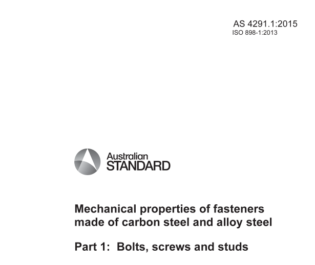 AS 4291.1:2015 pdf download