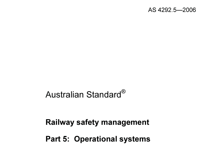 AS 4292.5:2006 pdf download