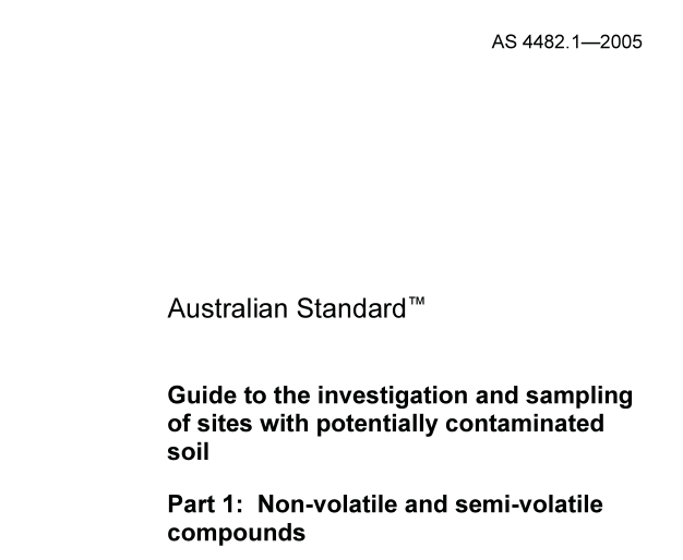 AS 4482.1:2005 pdf download