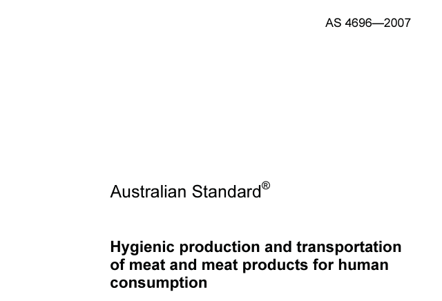 AS 4696:2007 pdf download