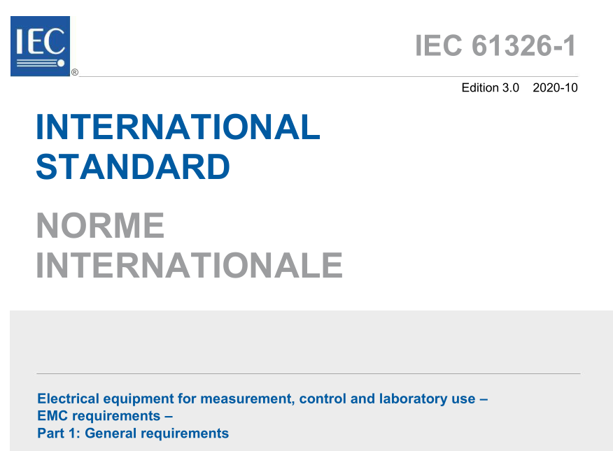 IEC 61326-1:2020 pdf download