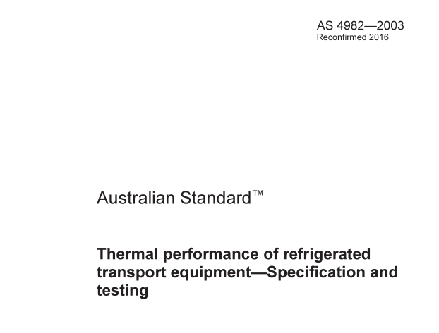 AS 4982:2003 pdf download