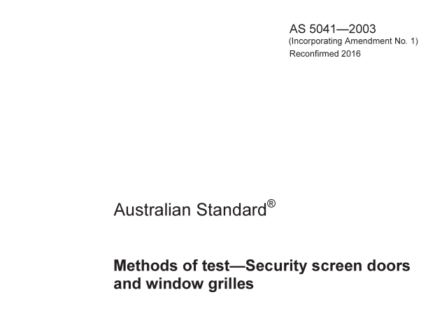 AS 5041:2003 pdf download