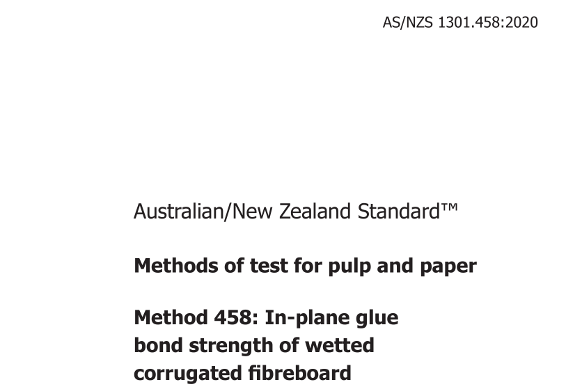 AS NZS 1301.458:2020 pdf download