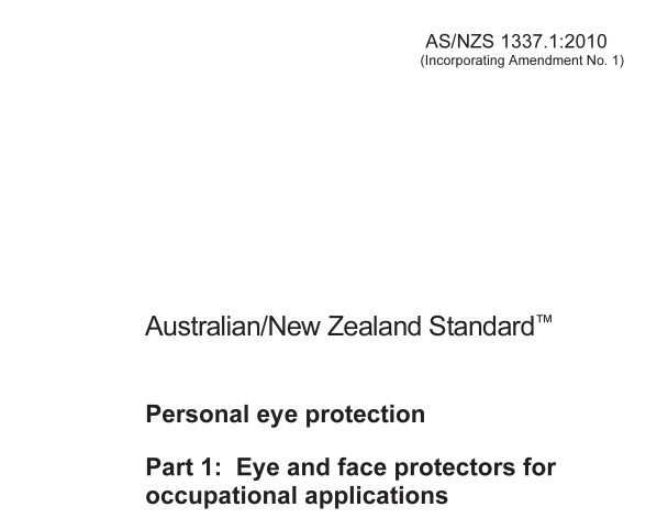 AS NZS 1337.1:2010 pdf download