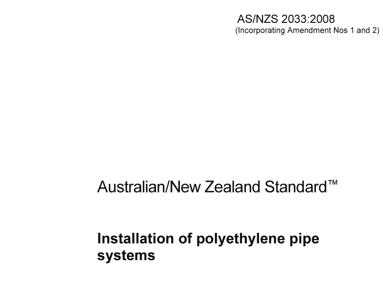 AS NZS 2033:2008 pdf download