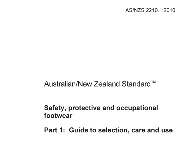 AS NZS 2210.1:2010 pdf download