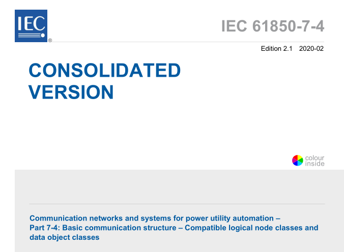 IEC 61850-7-4:2020 pdf download
