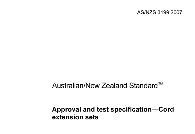 AS NZS 3199:2007 pdf download