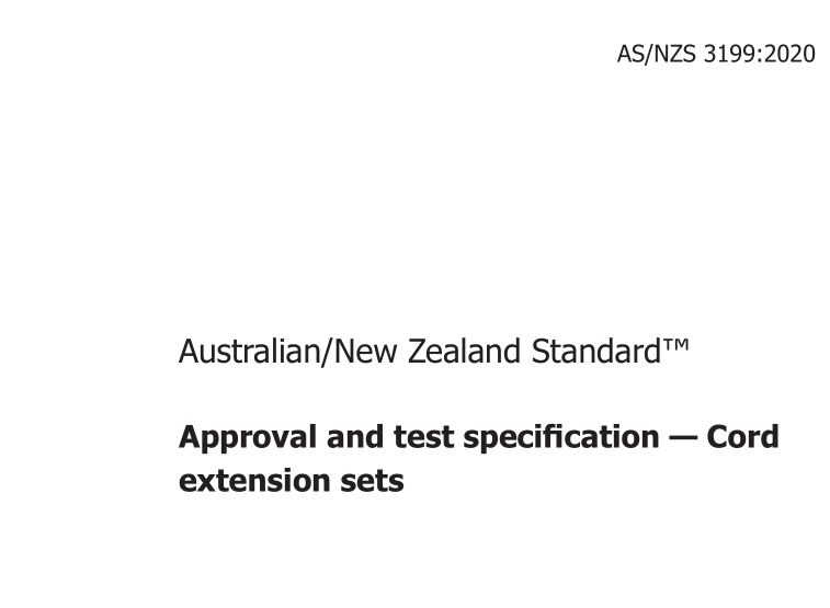 AS NZS 3199:2020 pdf download