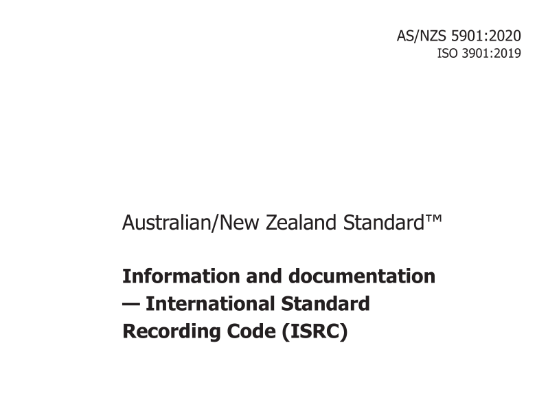AS NZS 5901:2020 pdf download