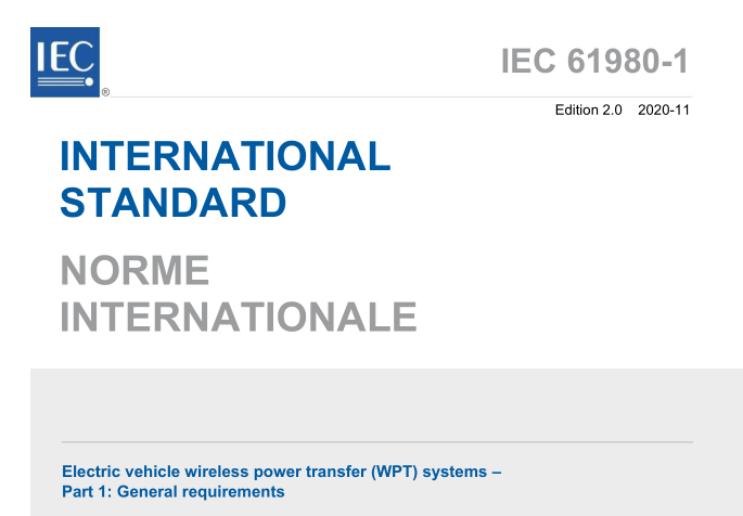 IEC 61980-1:2020 pdf download