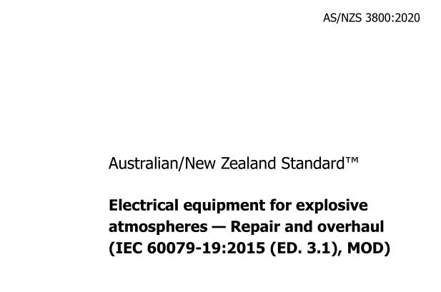 AS NZS 3800:2020 pdf download