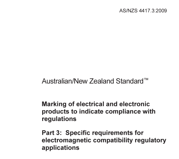 AS NZS 4417.3:2009 pdf download