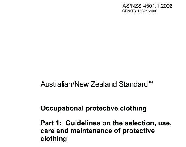 AS NZS 4501.1:2008 pdf download
