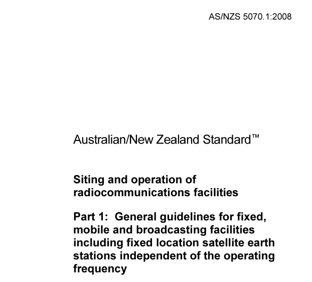 AS NZS 5070.1:2008 pdf download