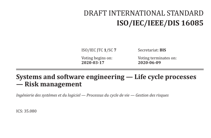 IEEE P16085:2020 pdf download