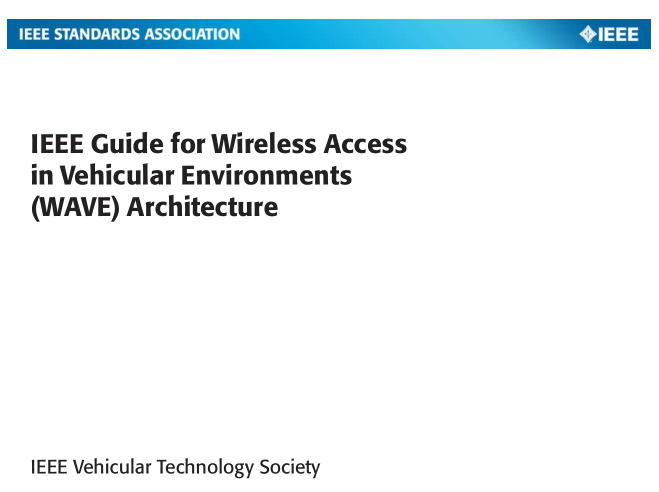 IEEE Std 1609.0:2019 pdf download
