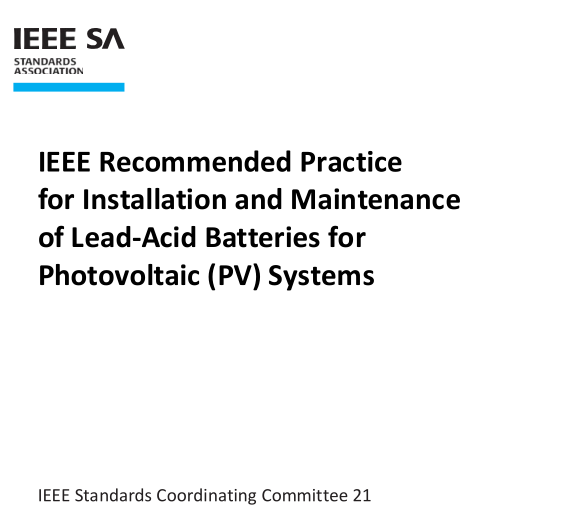 IEEE Std 937:2019 pdf download